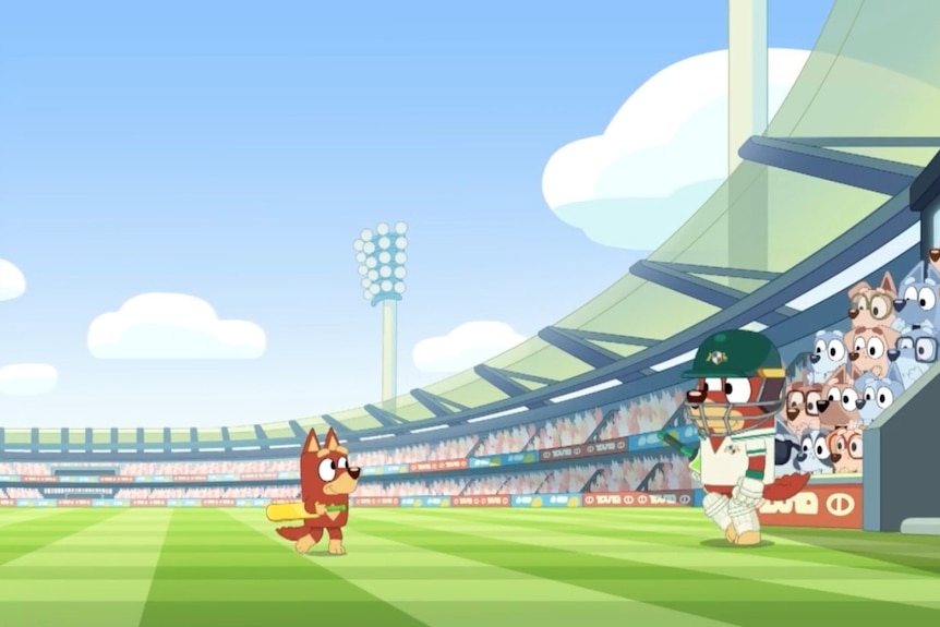 Bluey's cricket episode perfectly encapsulates the meaning of the game - ABC News