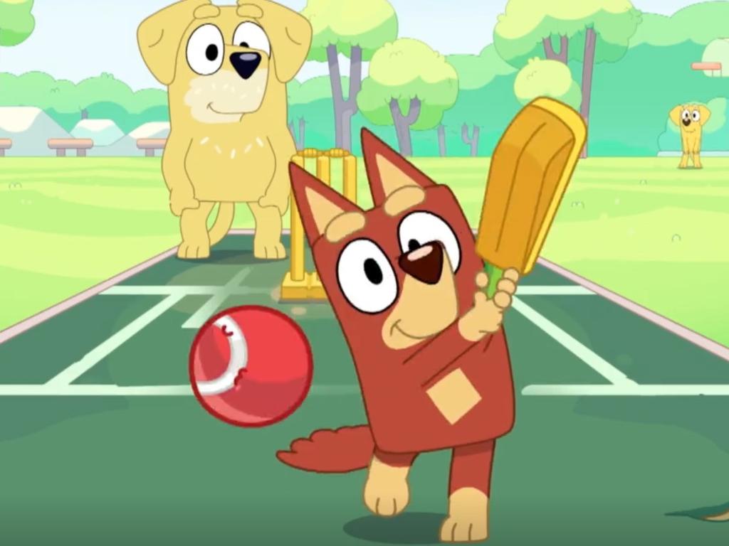 Aussie cartoon Bluey hits a six with touching cricket episode | KidsNews
